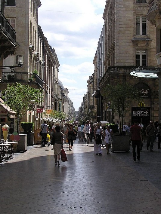 rue Sainte-Catherine à Bordeaux